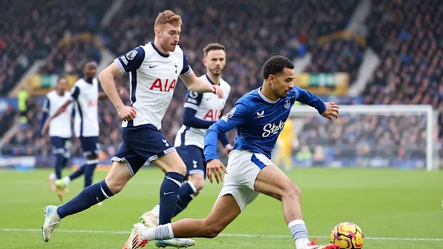 Soi trận Everton vs Tottenham: Bất bại sân nhà đấu bất bại sân khách