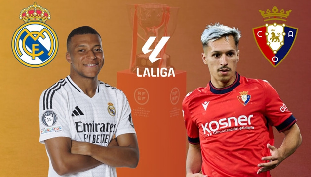 Soi trận Real vs Osasuna: Xabi Alonso trao cơ hội cho tân binh