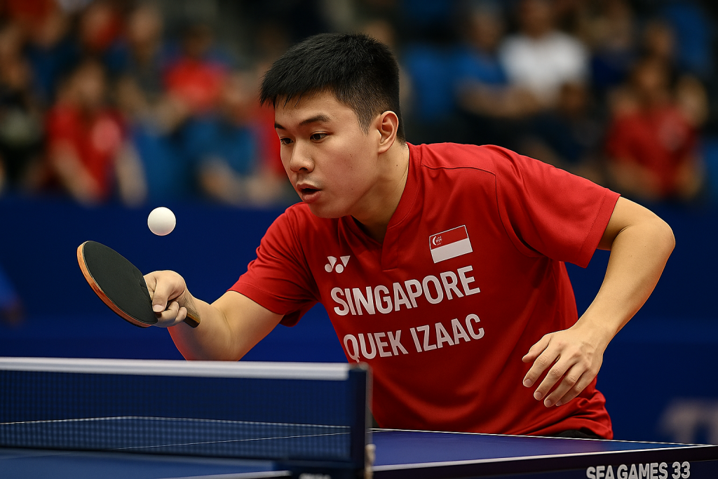 Quek Izaac – “Kẻ hủy diệt giấc mơ vàng” của bóng bàn Việt Nam là ai?