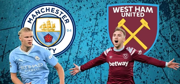 Soi trận Man City vs West Ham: Haaland, Cherki thử lửa West Ham